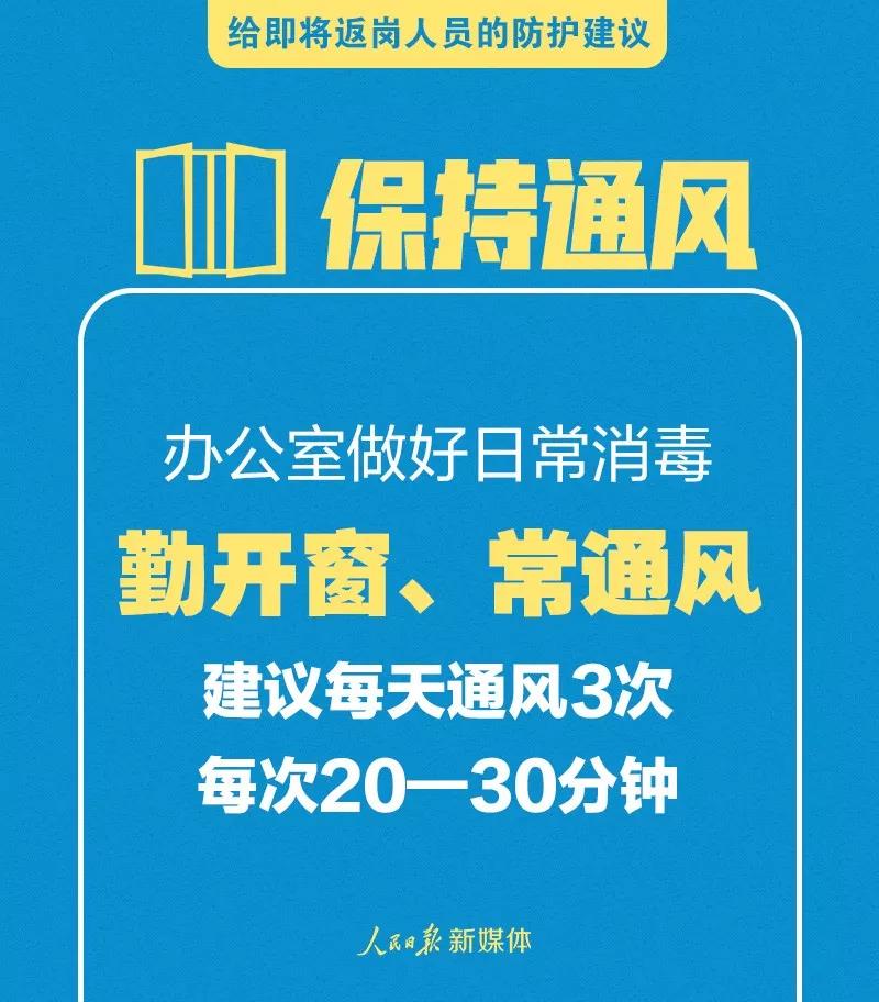 轉擴！給即將返崗人員的防護建議(圖7)